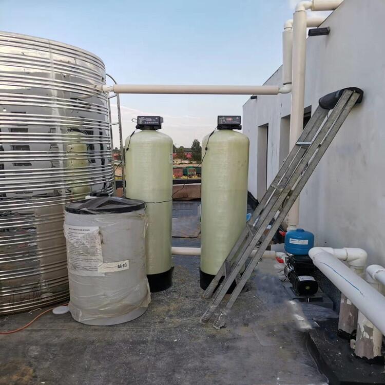 豐臺區硬水處理食品級樹脂全自動軟化水冀誠科玻璃鋼罐體
